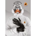 Нитриловые перчатки ультрапрочные универсальные Jeta Safety JSN9 (XXL) - 50 пар.