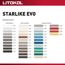 Затирка эпоксидная Litokol Starlike Evo s.100 абсолютно белый 2,5 кг