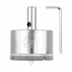Коронка по стеклу и керамике VertexTools 45X55 с центрирующим сверлом CRv