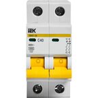 Выключатель автоматический IEK 2 полюса 40 A
