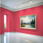 Краска интерьерная для стен и потолков износостойкая матовая Profipaints ECO INTERIOR VISION  0.9л , Ягодный