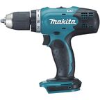 Дрель-шуруповерт аккумуляторная Makita DDF453SYE, 18 В Li-ion 2x1.5 Ач