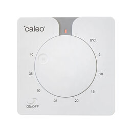 Терморегулятор механический для теплого пола Caleo C430 белый