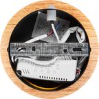 Люстра потолочная светодиодная Arte Lamp Signora с пультом управления 20 м² регулируемый белый свет цвет черный