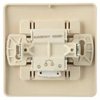 Выключатель встраиваемый Systeme Electric Blanca 1 клавиша с подсветкой цвет бежевый