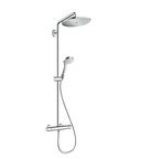 Душевая стойка Hansgrohe Croma Select 280 Air 1jet Showerpipe 26790000 с термостатом, без излива, хром