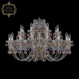 Хрустальная подвесная люстра Art Classic 44501 11.21.16+8.360.Gd.Sp.K777 подсвечник