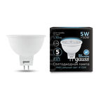 Светодиодная лампа Gauss LED MR16 GU5.3 5W 12V 4100K 1/10/100