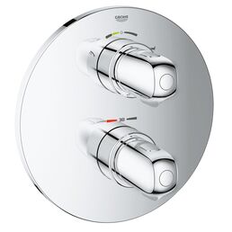 Внешняя часть термостатического смесителя для ванны GROHE Grohtherm 1000 New, хром (19986000)