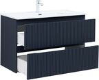 Мебель для ванной комнаты Aquanet Джейн (Flat) 101 см 00335431 подвесная, маренго