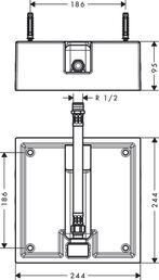 Скрытая часть Hansgrohe Raindance Air 26471180