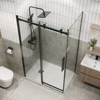 Душевой уголок Grossman Classic 110x80 120.K33.04.1180.42.00 без поддона, стекло прозрачное, профиль графит сатин