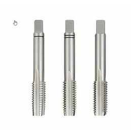 Метчик дюймовый 1/2" BSW 55 9ХС комплект из 3-х шт. (12 ниток/дюйм)