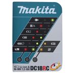Набор 2 аккумулятора и зарядное устройство Makita 198310-8, 18 В Li-ion 2x4 Ач