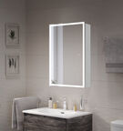 Зеркальный шкаф с подсветкой BelBagno 50x80 SPC-GRT-500/800-1A-LED-TCH белый