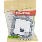 Розетка компьютерная RJ45 категория 5e UTP - Legrand Etika - белый