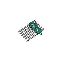 KRAFTOOL 6шт, 1/4", набор бит KraftMax 26061-H6
