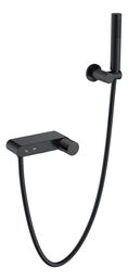 Смеситель Boheme Stick 123-BB.2 для ванны с душем, черный touch