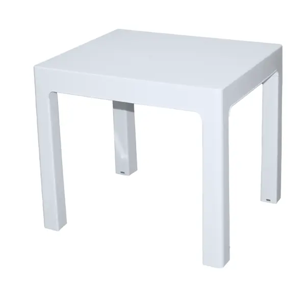 Стол для шезлонга Adriano 48.5x40.5x42 см полипропилен белый