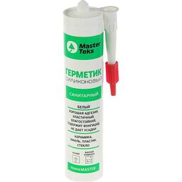 Силиконовый санитарный герметик MASTERTEKS Homemaster 230197