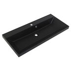 Раковина накладная BelBagno 100 см BB1000/450-LV-ART-AST-NERO черная