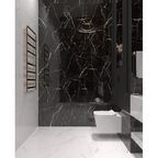 Глазурованный керамогранит Arcadia Ceramica Black Spinder High Gloss 60x60 см 1.44 м² глянцевый цвет черный