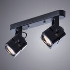 Спот настенно-потолочный Arte Lamp a1315pl-2bk