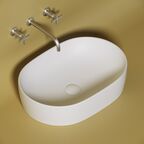 Раковина накладная Ceramica Nova Element 60 см CN6047MW белая матовая
