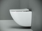 Унитаз подвесной Ceramica Nova Mono CN1905 с сиденьем микролифт, белый