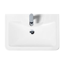Раковина накладная BelBagno 60 см BB600/455-LV-MR-ALR белая