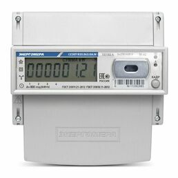 Счетчик электроэнергии CE307 R33.145. О трехфазный многотарифный 5(60) класс точности 1.0 D ЖКИ оптопорт Мск