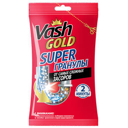 Гранулированное средство для прочистки труб Vash Gold Super 70 гр