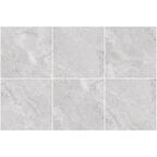 Глазурованный керамогранит Concor Verona Grey 60x60 см 1.44 м² полированный цвет серый мрамор
