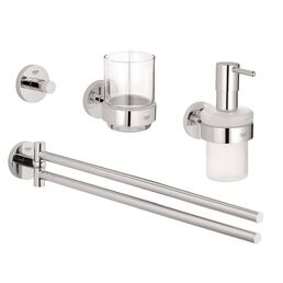 Набор аксессуаров Grohe Essentials New 40846001 4 предмета