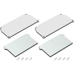Комплект торцевых заглушек для профиля Flod, белый Denkirs Flod DK5852-WH