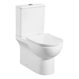 Безободковый напольный унитаз Azario Ambra AZ-848 00078590