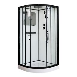 Душевая кабина Ceruttispa Viva91B 900 профиль черный