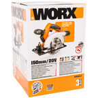 Дисковая пила WORX WX529.9 (без АКБ и ЗУ)