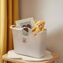Корзина Berossi Mommy Love 11.06x34.36x28.0 см пластик платина