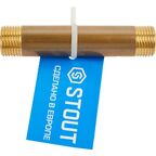Бочонок Stout 1/2"x1/2" 100 мм НР латунь