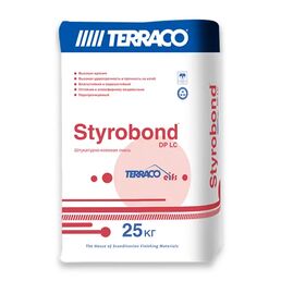 Штукатурно-клеевая смесь для теплоизоляции Terraco Styrobond 25 кг