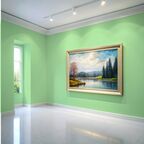 Краска интерьерная для стен и потолков износостойкая матовая Profipaints ECO INTERIOR VISION  0.9л , Нежный зеленый