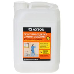 Грунтовка концентрат для сухих помещений Axton 10 л