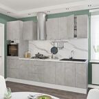 Фасад для кухонного шкафа Берлин 59.7x38.1 см Delinia ID МДФ цвет серый