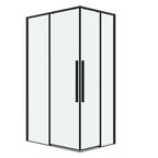 Душевой уголок Grossman Galaxy 120x80 300.K33.01.1280.21.00 без поддона, стекло прозрачное, профиль черный матовый