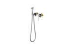 Встраиваемый смеситель с гигиеническим душем Aquatek Европа AQ1319CR хром