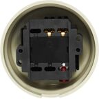Выключатель Electraline одноклавишный проходной слоновая кость