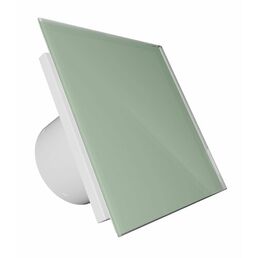 Вентилятор вытяжной DiCiTi AEON 4C, D 100, с обратным клапаном, со стеклянной панелью PAGL Green Soft