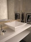 Раковина накладная Bien KRISTAL KRLG04101FD0W3000
41x41