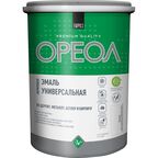 Эмаль универсальная акриловая Ореол белая глянцевая 1 кг